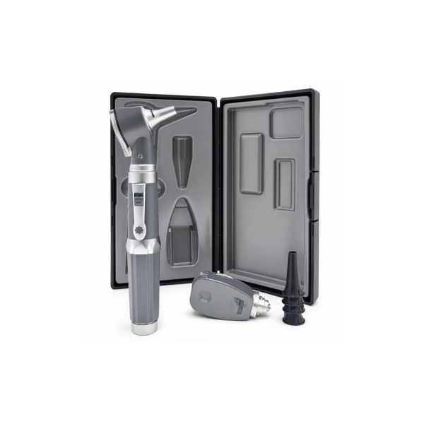 Kit de órganos y sentidos con fibra óptica 1 base 2 cabezales Gris Oscuro